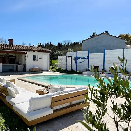Les Cigales - Paisible Avec Piscine * Mas-Saintes-Puelles